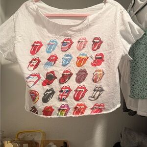 Graphic Kids T-Shirt - White with Multicolor Design